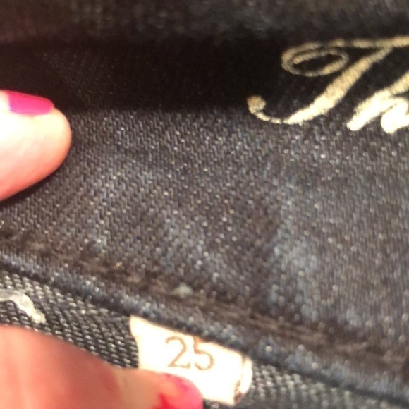JUICY COUTURE “The Penelope” Dark Blue Skinny Jean Size 25 - Picture 10 of 11
